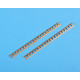 SCALETTE IN OTTONE 5x80mm