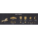 SET ACCESSORI HALF MOON