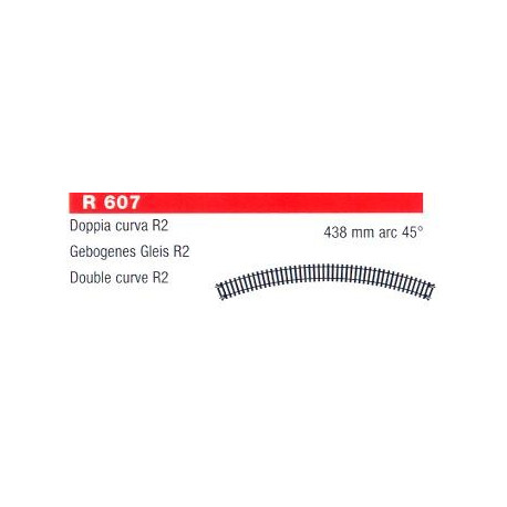 DOPPIA CURVA R2 HORNBY