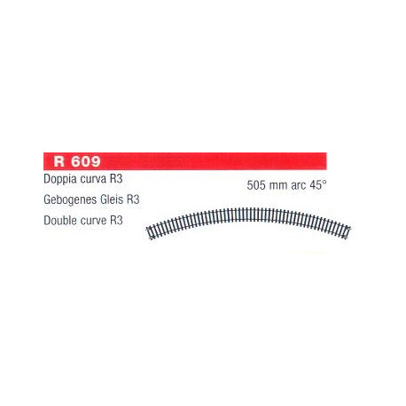 DOPPIA CURVA R3 HORNBY