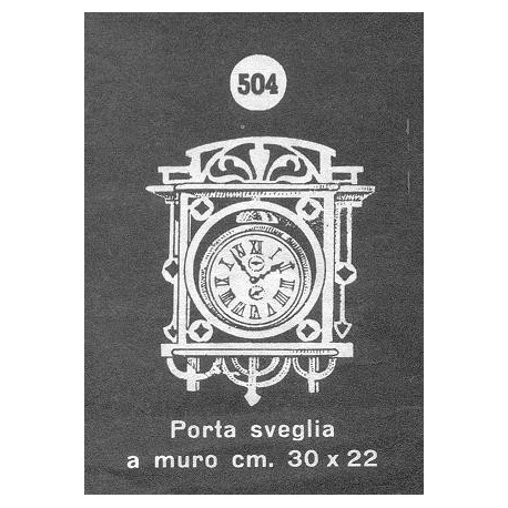 TRAFORO SU CARTA N°504 AMATI