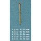 CANDELIERE A 2 FORI 10mm