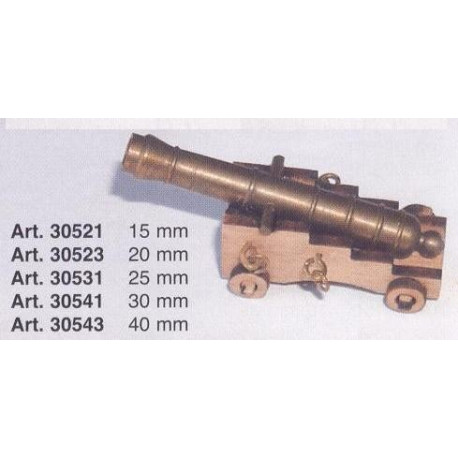 CANNONE CON AFFUSTO 15mm