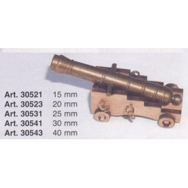 CANNONE CON AFFUSTO 25mm