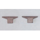 GALLOCCIA in noce 4,5x12mm