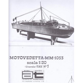 DISEGNO COSTRUTTIVO MOTOVEDETTA MM1053