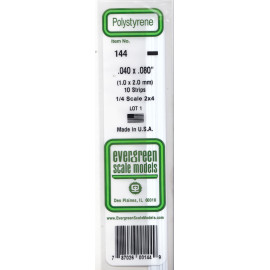 STRIPS POLISTIRENE 1x2mm