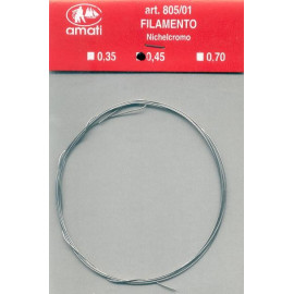 FILAMENTO NICHELCROMO 0,45mm