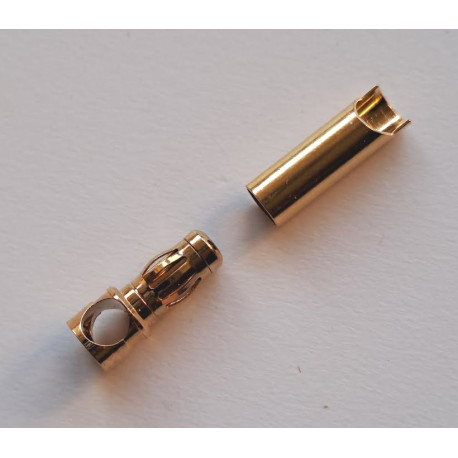 CONNETTORE DORATO 3,5mmq
