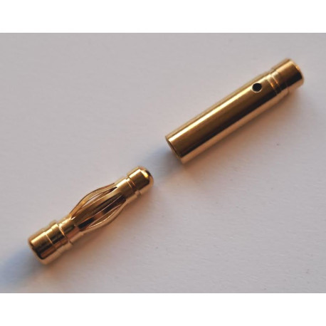 CONNETTORE DORATO 4mmq