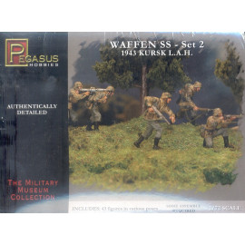 WAFFEN SS - set 2 1943 KURSK L.A.H. 1/72