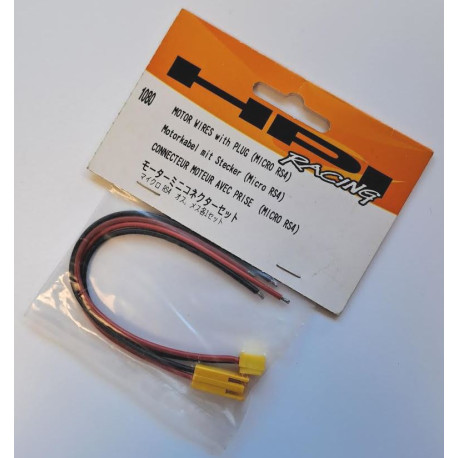 MOTOR WIRES with PLUG (MICRO RS4)