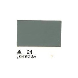 124 SATIN PETROL BLU  HUMBROL