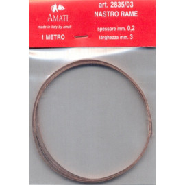 NASTRO RAME 0,2x3mm