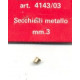 SECCHIELLO IN METALLO 3mm