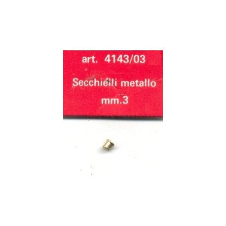 SECCHIELLO IN METALLO 3mm